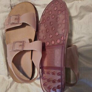 Like new Melissa jellie sandals
